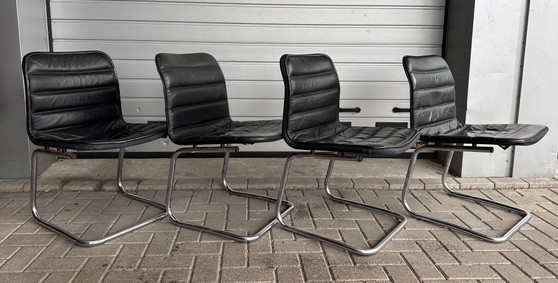 Image 1 of 4x Dux Poll International design stoelen