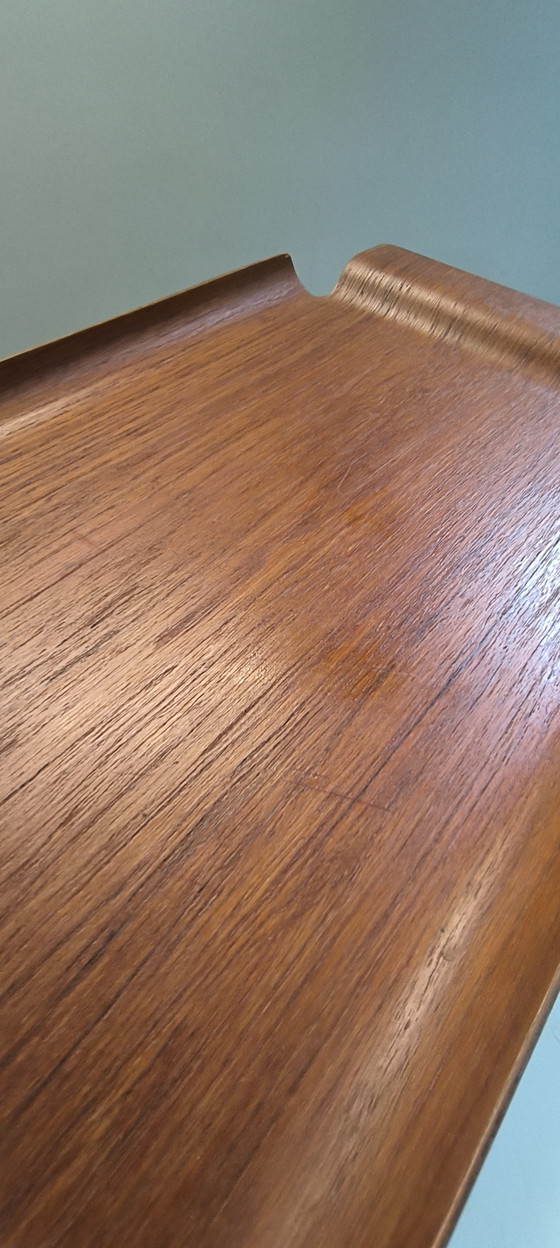 Image 1 of Vassoio in legno compensato stile Impala konga Svezia vintage 1960