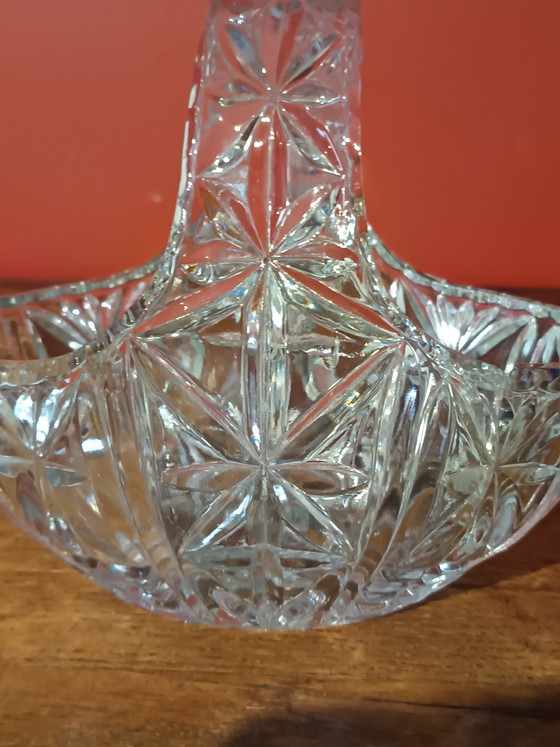 Set di 2 cestini vintage in cristallo tagliato. – Oggetti decorativi, Crystal (photo 2 of 9)