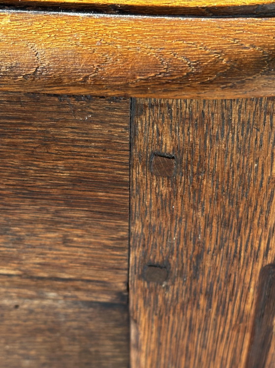 Cofre de roble de estilo provenzal francés del siglo XVIII – Fabrication Artisanale 18 e siècle, Aparadores (photo 11 of 14)