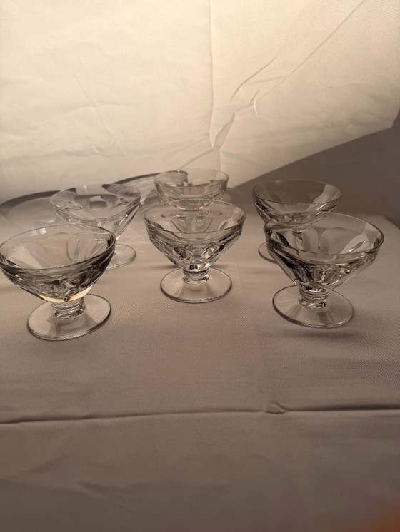 Image 1 of Juego de 6 copas de champán Baccarat - Modelo Talleyrand