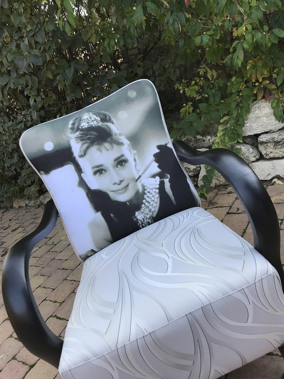 Poltrona Vintage Art Déco Audrey Hepburn, anni '20 – Poltrone, Art Deco (photo 5 of 7)