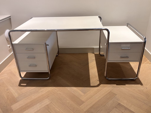 Thonet - S 285 Desk White/Chrome