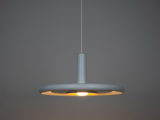 Danish Vintage Optima Pendant Lamp by Hans Due, Fog Og Morup, 1970s – Fog & Mørup, Aluminium (photo 4 of 10)