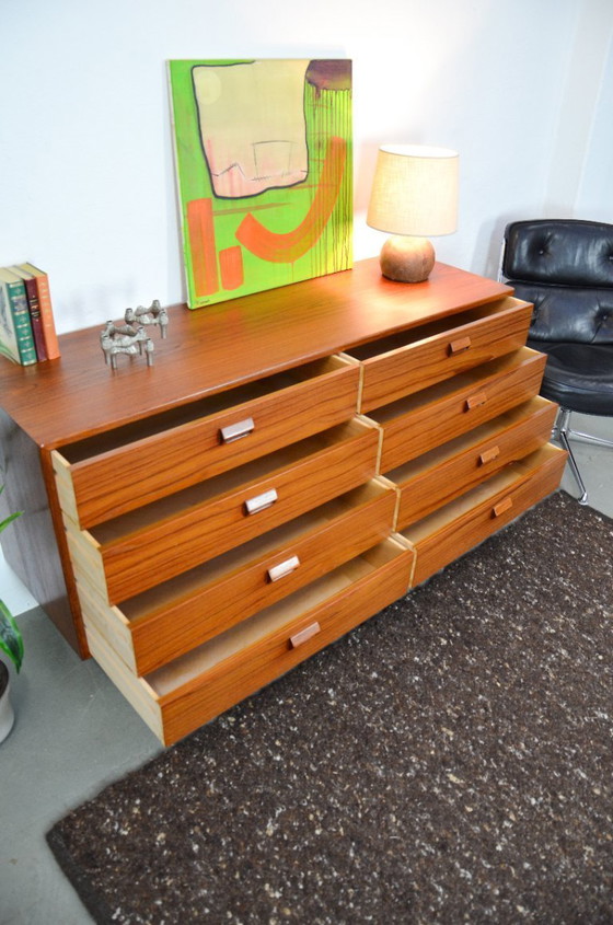 Image 1 of Vintage sideboard drawer chest Børge Mogensen Midcentury Teak 60s