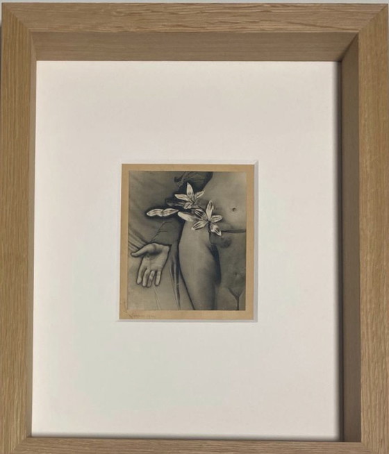 Image 1 of Avant Garde Photography Year 1934, Photography Xperiment Avant-Garde,  Composition.  Signed Original Photograph.