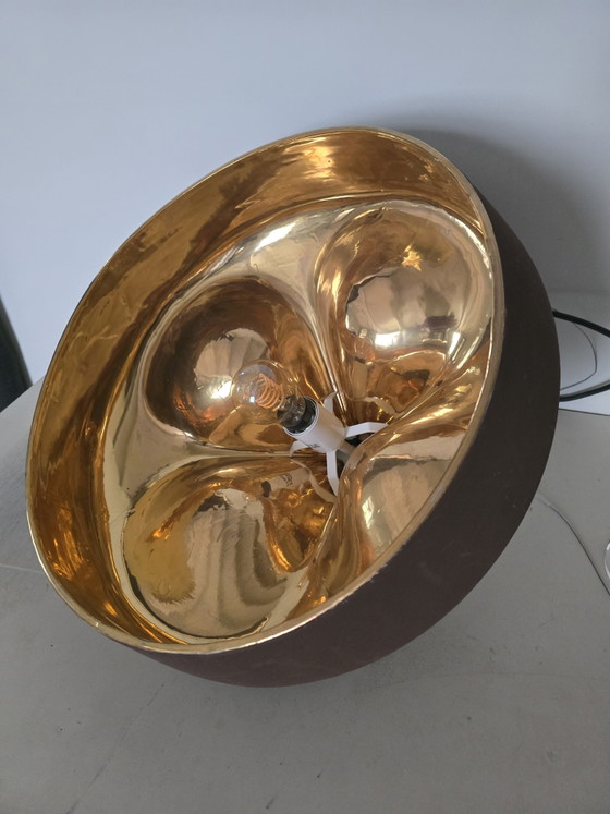 Image 1 of Marset Pleat Box 47 bruin - 24K goud 