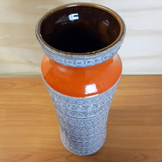 Image 1 of Vintage tall West Germany vase Carstens Tönnieshof (70s) / 1970s large W.Germany vase (Height: 40cm)