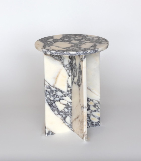 Image 1 of Side table marble calcatta viola