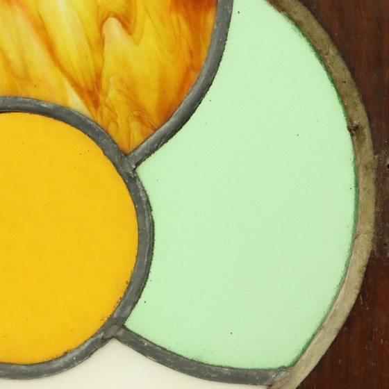 Image 1 of Colorful Stained Glass Panel