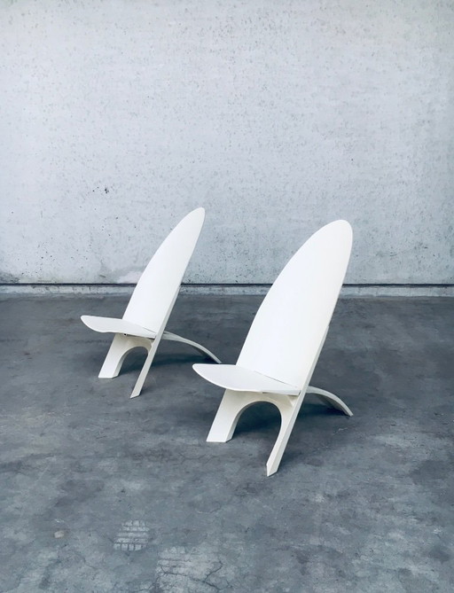 Conjunto de sillones de diseño holandés del Dr. B Schwarz para Demury