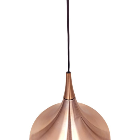 Lampada a sospensione tedesca "Semi" (tromba) – Rame, Rolf Krüger Staff Leuchten, 1970 (photo 15 of 15)