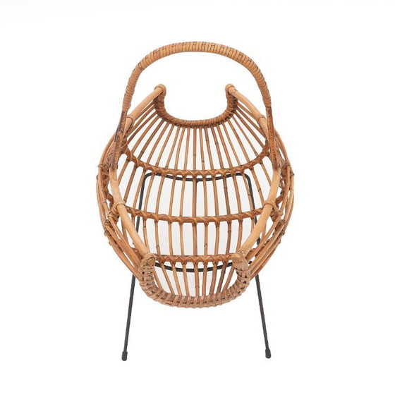 Image 1 of Portariviste in rattan, anni '50