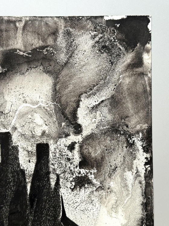 Image 1 of Eugene Eechaut (1928-2019) - Noire Reverie (1980) 4 Kunstwerke