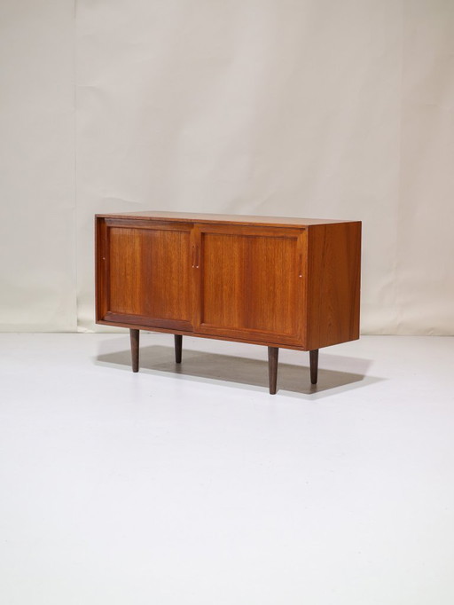 Sideboard teak Danish vintage TV cabinet 1960s