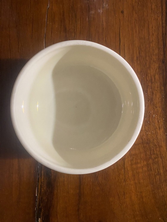 Image 1 of Old Tupton Ware Ginger Jar - Hand-Painted Blue Iris Design