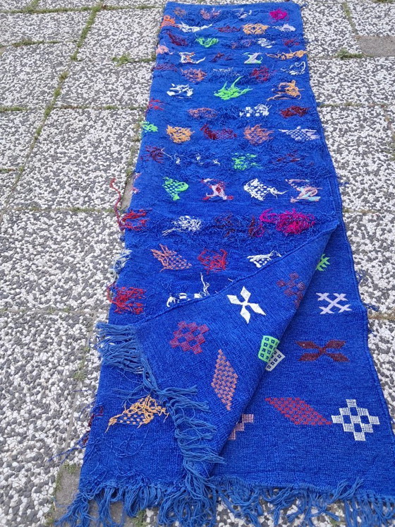 Image 1 of Handgeknoopt Berber kleed wol 243x140cm