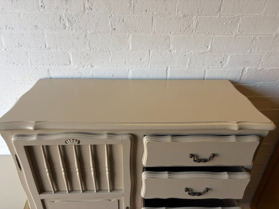Set di armadi vintage antichi per cameretta, ristrutturati – Legno (photo 11 of 14)