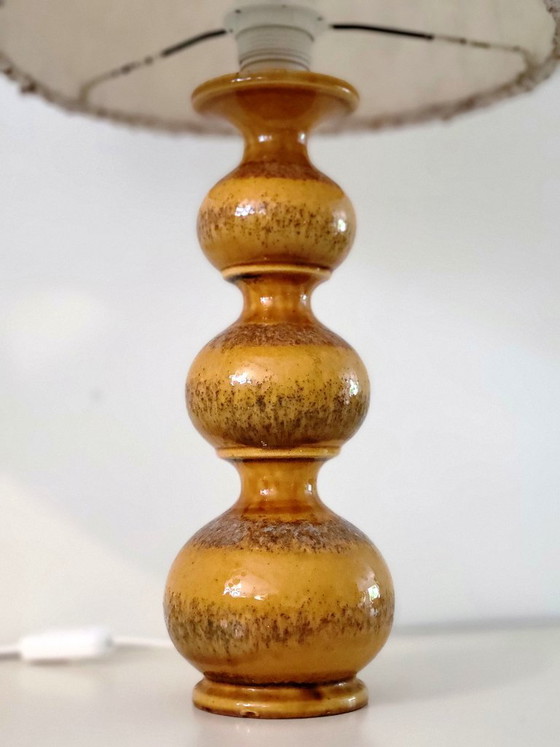 Kaiser Leuchten Bubble Ceramic Table Lamp, Germany 1960 (photo 7 of 9)