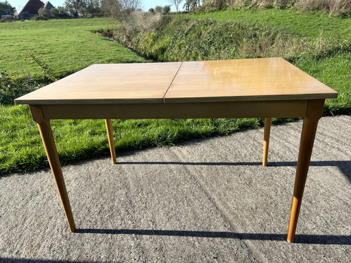 Table de salle à manger vintage 70'S extensible