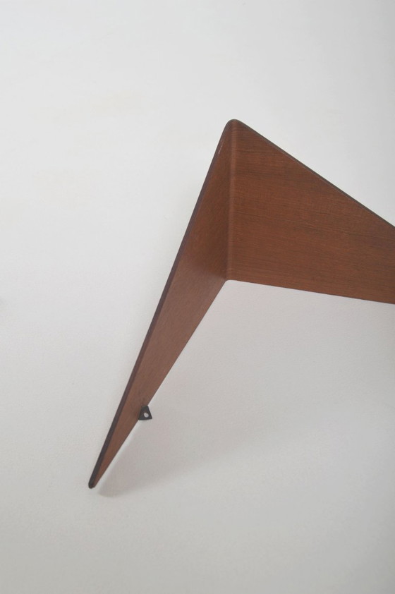 Image 1 of Mensola da parete a forma di farfalla danese disegnata da Poul Cadovius per Cado, anni '50