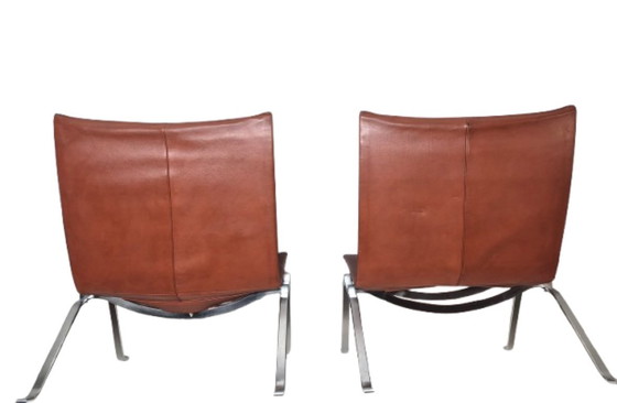 Image 1 of Poul Kjaerholm (1929-1980), Paar niedrige PK22-Stühle, Kold Christensen