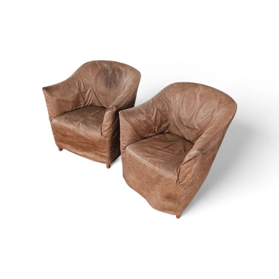 2 x Fauteuil Doralice par Antonio Citterio / Paolo Nava / années 1980 – Retro (photo 6 of 13)