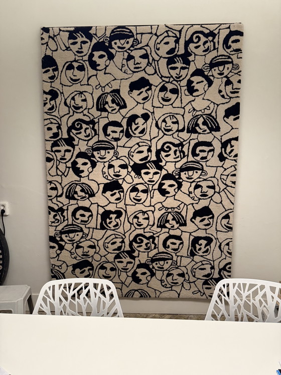 Image 1 of Vloerkleed faces van Kare design