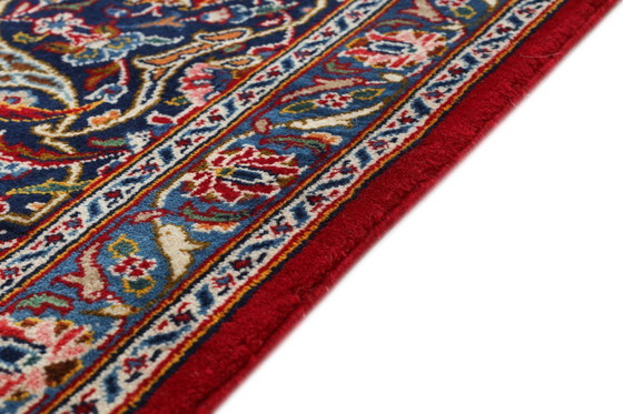 Image 1 of Persian carpet Kashan Signiert 3.86 x 2.83 Oriental carpet fine No. 1163