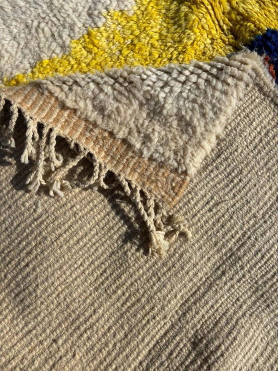 Image 1 of Tapiz AZILAL laine natural 200cmx150cm