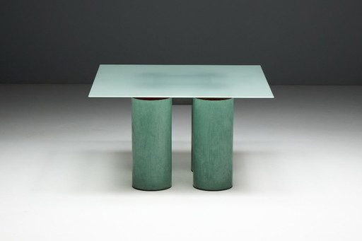 Serenissimo Esstisch von Lella & Massimo Vignelli für Acerbis, Italien, 1970er Jahre