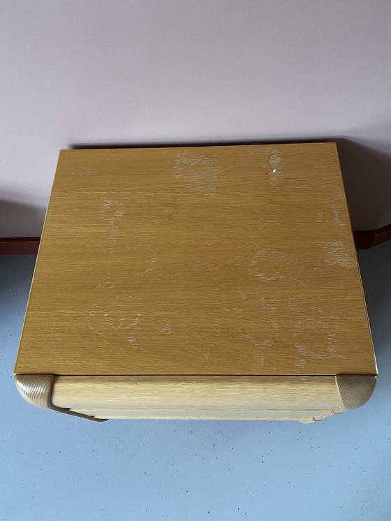 Image 1 of Cómoda de diseño Moser: mesita de noche escultural, estilo moderno de mediados de siglo, década de 1970