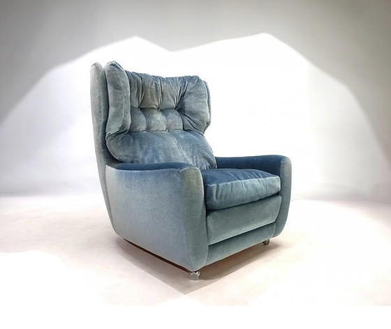 Image 1 of Comfortabele XL fauteuil van Carl Straub