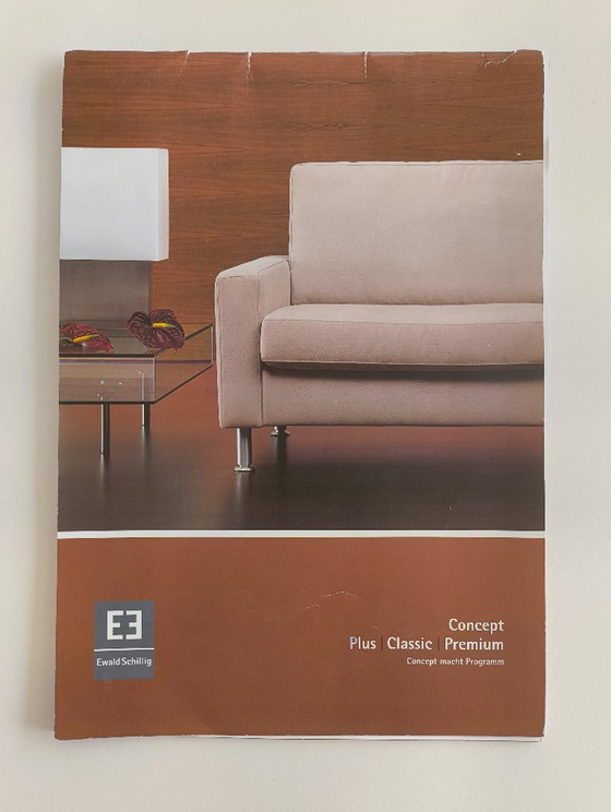 Image 1 of Zwart lederen salon van Ewald Schillig