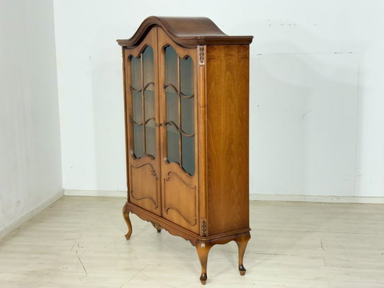 Image 1 of Elegante barokke vitrinekast / Chippendale vitrinekast / displaykast