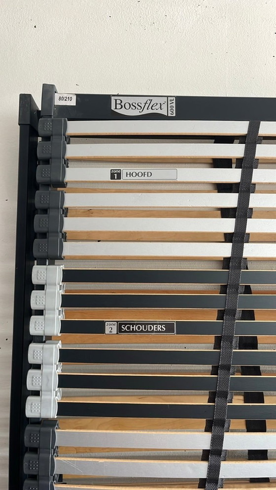 Image 1 of Designer bed frame white wood