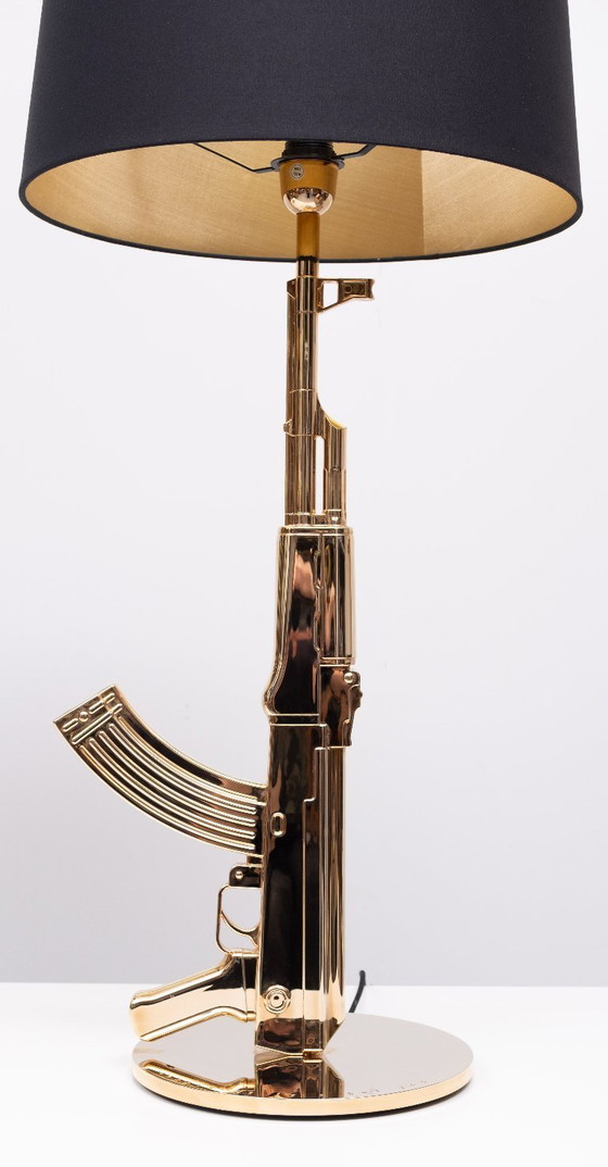 Image 1 of Original Flos AK 47 Kalashnikov table lamp by Philippe Starck, 2005.