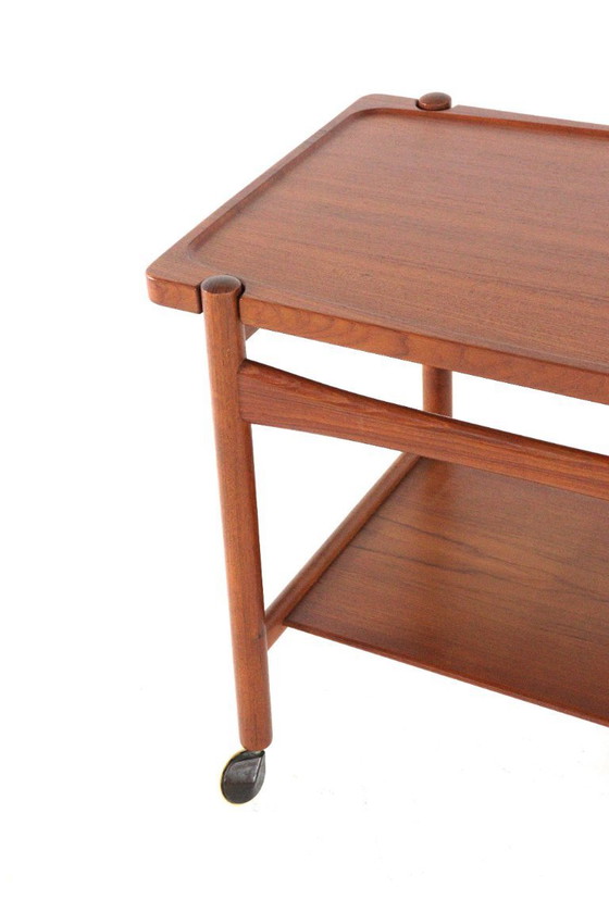 Image 1 of Hans J. Wegner voor Andreas Tuck trolley vintage Deens design