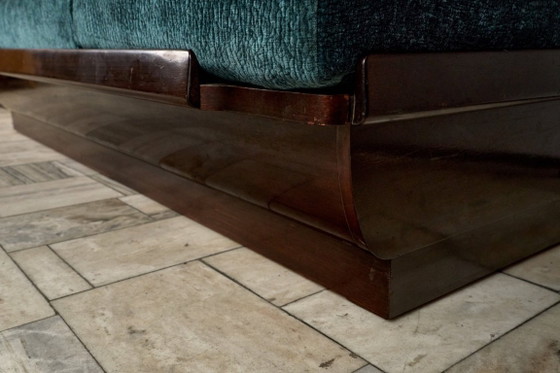 Image 1 of Art Déco slaapbank van Jindřich Halabala voor UP Závody, jaren 50, Tsjechoslowakije