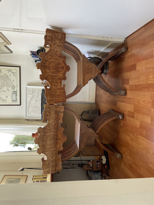 2 belles chaises dagobert anciennes