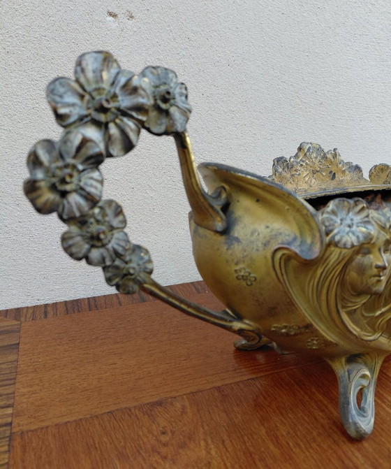 Image 1 of Bronze Planter, Claude Bonnefond