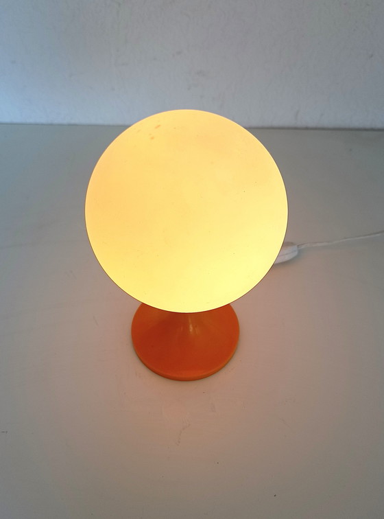 Image 1 of Sixties Space Age Lamp in Orange