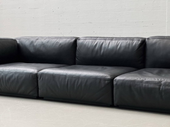 Image 1 of Modulares Ledersofa Modell Mex Cube von Piero Lissoni für Cassina, Italien 2010er