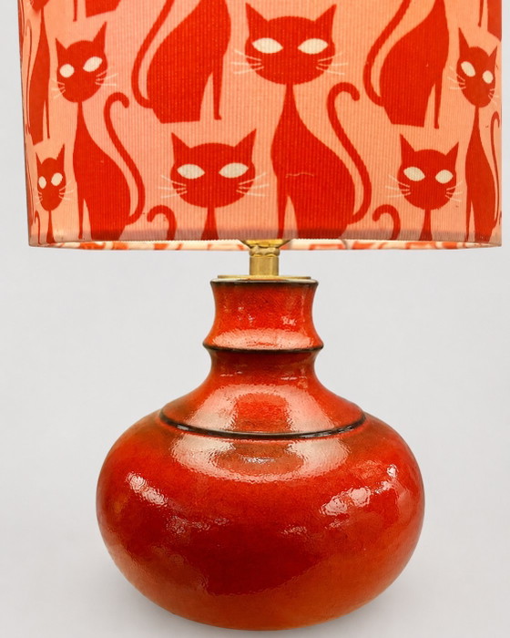 Image 1 of Lampada da tavolo Jasba anni '70 - riciclata - senza fili