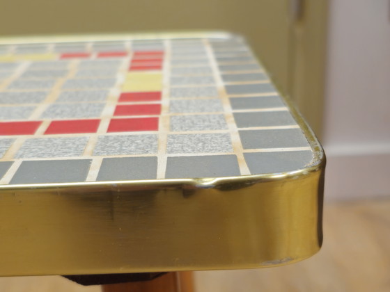 Image 1 of Table d'appoint vintage Table à plantes Mosaïque