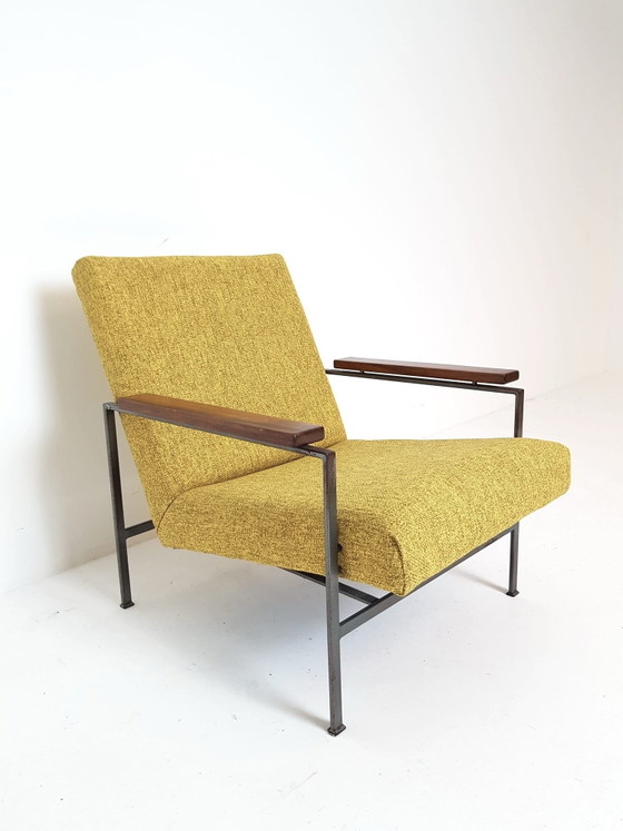 Poltrona vintage Rob Parry 2280 Gelderland gialla – Poltrone, Metallo, Poliestere (photo 8 of 13)