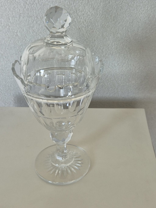 Glass Goblet With Lid