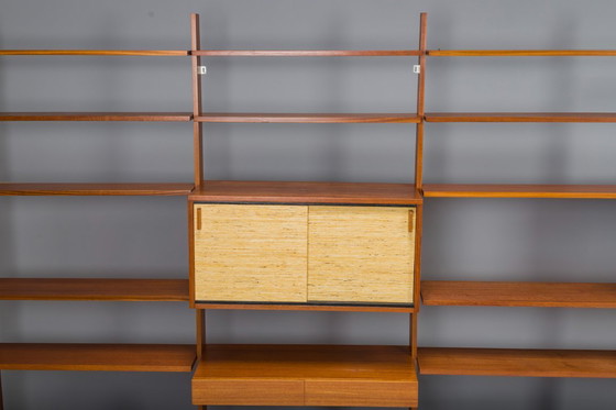 Image 1 of Mid-Century plankensysteem door Dieter Wäckerlin voor Behr, 1955