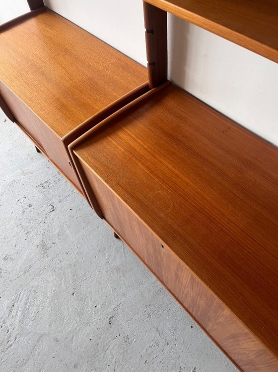 Image 1 of Libreria modulare di John Texmon, Norvegia, anni '60.