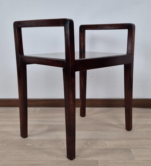 Comodino "Vanity" minimalista in stile Art Déco